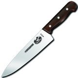 Victorinox chef s 8" blade with 2" rosewood handle