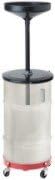 LUBEQ No 19778 535 Low Price Oil Drain Set. Funnel Assembly fits on a 16 gal drum, includes dolly