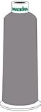Madeira Rayon Embroidery Thread 5500yd Cone GRAY Color: 1040