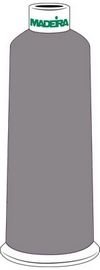Madeira Rayon Embroidery Thread 5500yd Cone GRAY Color: 1040
