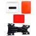 Kiteboard Surfing Kite Line Mount Holder + Float + Backdoor for GoPro Hero
