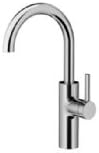 KWC Faucets 10.181.992.000 SAROS Bar Faucet, Chrome
