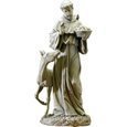 Joseph Studio 90789 Tall St. Francis with Horse Statue, 25.5-Inch