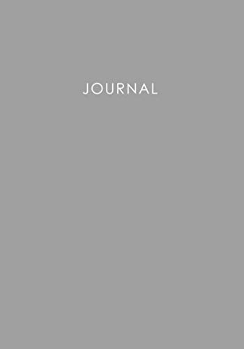 Journal: 800 Page Journal, 7x10 inch Big Grey Giant Notebook, 400 sheets / 800 pages, Classic 800 Lined pages, College Ruled paper, 1.8 inches thick, perfect bound, Paperback Cover