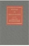 Studies in Bibliography Vol. 56 : Papers of the Bibliographical Society of the University of Virginia, , 0813925304