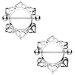 Nipple Ring Bars Heart Body Jewelry Pair 14 Gauge Sold As Pair Ho500