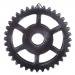 Jili Online 12cm Rustic Industrial Wooden Wall Hanging Gear Home Shop Art Craft Decor #C