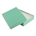 RJ Displays 10 Pack Robin's Egg Blue Teal Cotton Filled Jewelry Boxes for Necklace, Bracelet, Anklet 5.25