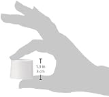 Merriway BH02629 2 Pcs White Short Lamp Holder Skirt 28mm 1.1/8 Inch view 4