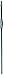 Susan Bates 5-1/2-Inch Silvalume Aluminum Crochet Hook, 3.25mm, Blue