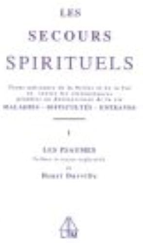 Download Les psaumes, tome 1 : Les secours spirituels PDF