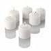 Votive Candles Unscented White Wedding 10 Hour Votives Set of 72 Made in the USA HIGLOW