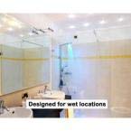 Commercial Electric 6 in. Recessed White LED Trim
