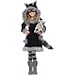 Fun World Baby Girls Costumes Sweet Raccoon Toddler, Black, Large US