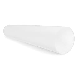 CanDo White PE Foam Rollers for