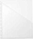 Office by Martha Stewart Discbound Pockets, 3 Pack, Letter Size, Clear Plastic (44473)