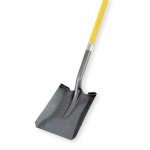 Westward 3YU83 Sq Point Shovel, 48 In Straight Handle