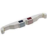 50 Pairs – FLAT- 3D Glasses Red and Cyan WHITE Frame Anaglyph Cardboard (Set of 50)