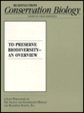 Readings from Conservation Biology : To Preserve Biodiversity, Ehrenfeld, David W., 0865424519