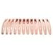 L. Erickson Oblong Metal Cliq Claq Clip & Go 12-Pack - Rose Gold