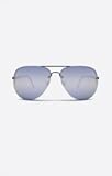 Quay Australia MUSE Women's Sunglasses Aviator Sunnies with Mirrored Lenses