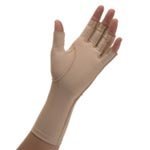 Norco(tm) Edema Glove 3/4 Finger Over the Wrist, Left, Small