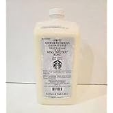 White Chocolate Mocha Sauce - Premium Flavoring For Use Hot or Cold; Compatible With Starbucks Coffees, Lattes, Mocha, Frappuccinos, Desserts &amp; Baking; Same Used in Cafes by Baristas - 63 oz (Bottle Only)