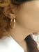 IDB Stainless Steel Big Hoop Earrings - Gold/Rose Gold/Silver/Black Tones - 7 different sizes to choose from