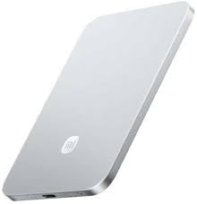 Ultrafin Power Bank 5000mAh, 15W Magsafe, Argent Glacier