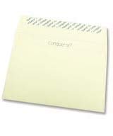 50 Conqueror Envelopes C5 Cream Wove (Smooth) (1/2 A4)