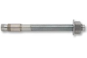 TRUBOLT WEDGE ANCHORS ITW Red Head WS-1254 1/2" x 5-1/2" Trubolt Carbon Wedge Anchor 25 Per Box