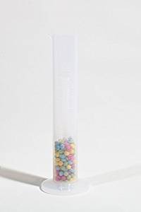 GRADUATED MEASURING CYLINDERS SET OF 3 50,100,250ML PLASTIC