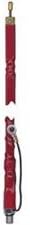 4' Silver Load FGT Series Fiberglass Whip Red