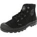 Palladium Women's Pampa Hi Canvas Boot, Black/Black, 7.5 M US