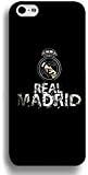 Bright Gorgeous Patttern Case For Girl Black Hard Back Cover Shell Real Madrid Football Team Series Logo For Iphone 6 6s Plus 5.5 Inch