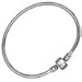 European Charm Bracelet for Women and Girls Bead Charms, Stainless Steel Snake Chain, Barrel Clasp 8 Inch