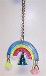 Prevue Pet Products Rainbow Acrylic Rainbow Bird toy