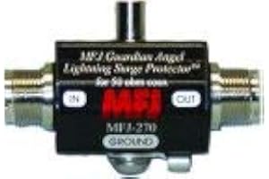 MFJ ENTERPRISE MFJ-270 Lightning Arrester DC-1GHz, UHF-F/F 400W by MFJ