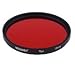 Neewer 58mm Full Red Color Filter for Camera Lens with 58mm Filter Thread
