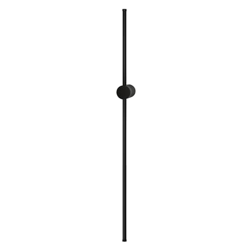 ZMH Indoor LED Wall Light 100cm Long Black Hallway Modern Design for Living Room Warm White 3000K Indirect Lighting for Kitchen, Hallway and Bed