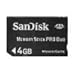 SanDisk 4GB Memory Stick PRO Duo (SDMSPD-4096, Static Pack)