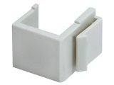 Monoprice Blank Insert For Wall Plate - 10pcs/Pack (Ivory)