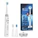 Electric Toothbrush Rechargeable Sonic Toothbrush with Replacement Heads 3 Brushing Modes 35000 Power Achieve Whiter Healthier Teeth Water Proof IPX7 by KIPOZI