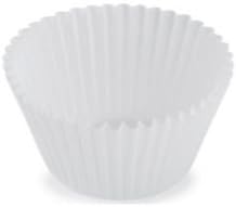 Lapaco Round White Baking Cup, 6 1/2 inch Blank -- 500 per case.