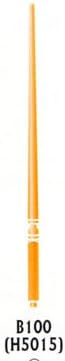 Hemlock Wood Balusters Spindles (Newport) 1-1/4" X 36" Box of 50