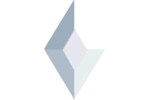 STALLINGS STAINED GLASS Stained Glass 1 3/4 X 3 Clear Diamond Bevels Pack of 6