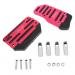 Brake Accelerator Sport NonSlip Pedal Pad Vehicle Automatic AT Car Red