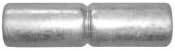 1-3/8" Galvanized TOP Rail Sleeve for Chain Link Fence - Pack of 6