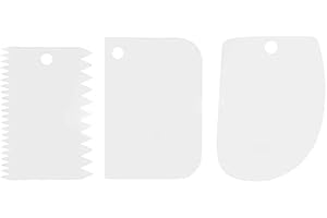 3pcs/Set Cream Dough Scraper Cutter Spatulas for Pastry Cake Decoration Convenient design