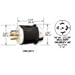 HUBBELL HBL2811 AC Plug NEMA L21-30 Male